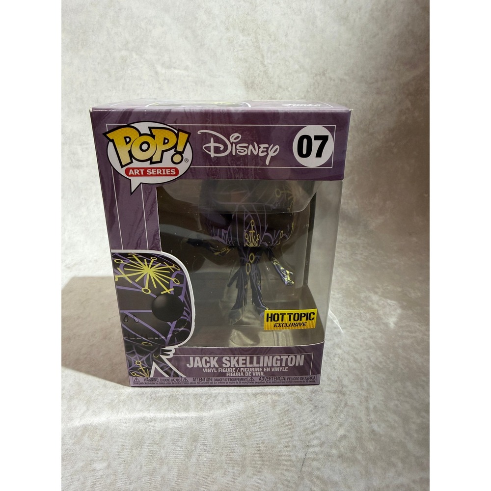 Funko Pop Disney Jack Skellington #07 Hot Topic Exclusive Classic Pinstripe Suit
